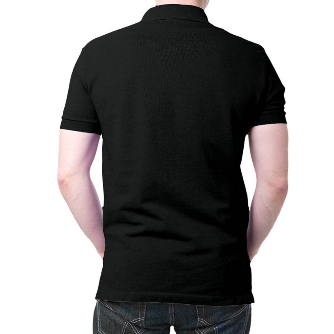Stylish Premium Cotton India Flag Printed Half Sleeve Polo T-Shirts For Men