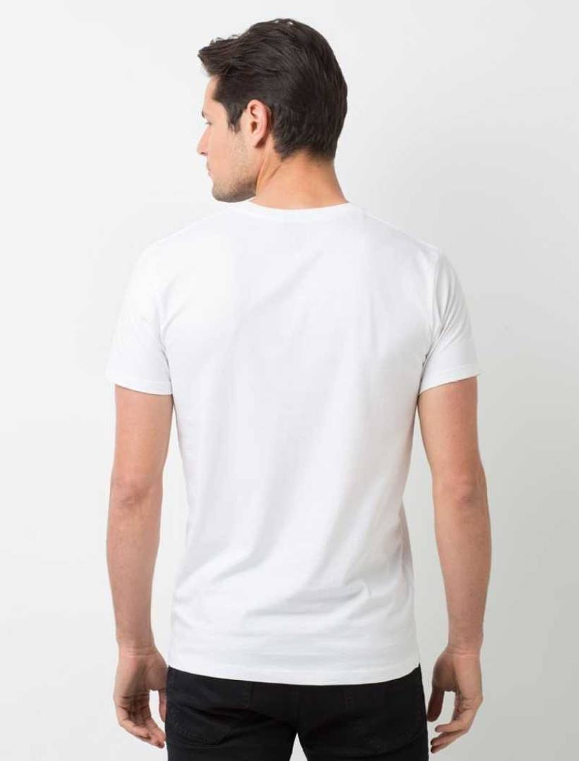 Stylish Polyester Printed Round Neck T-Shirts For Men