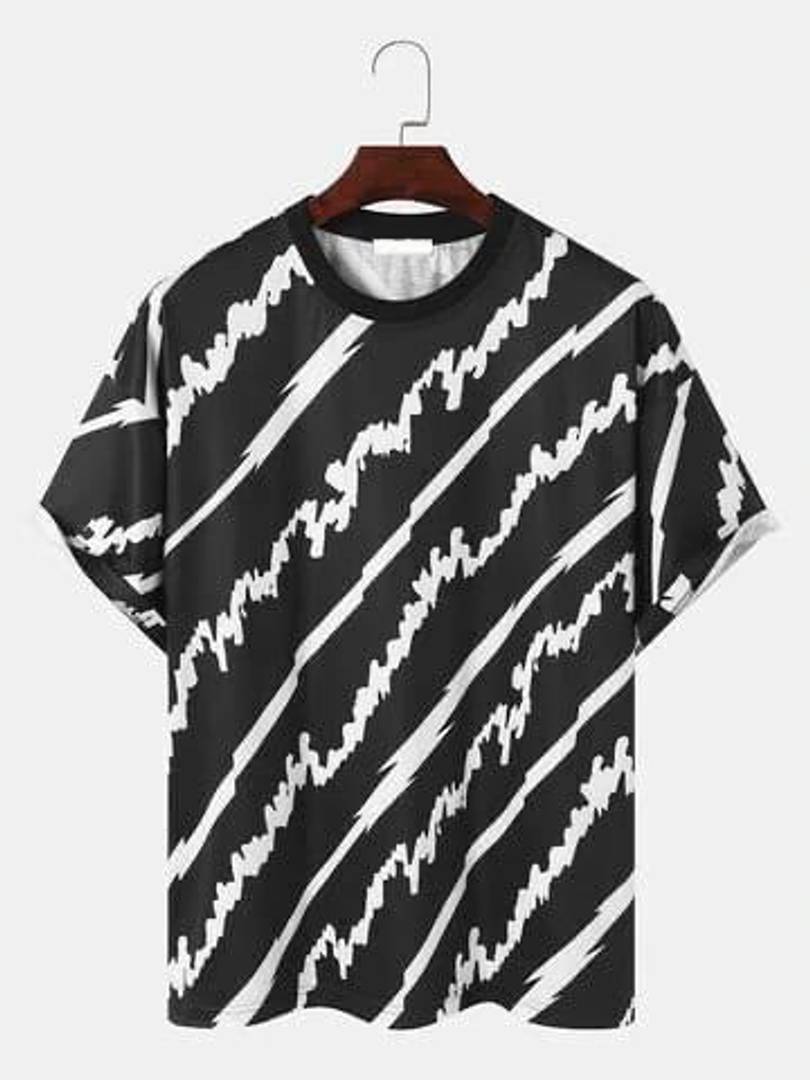 Ferrena Stylish Round Neck Half Sleeve Trendy Mens T-Shirts