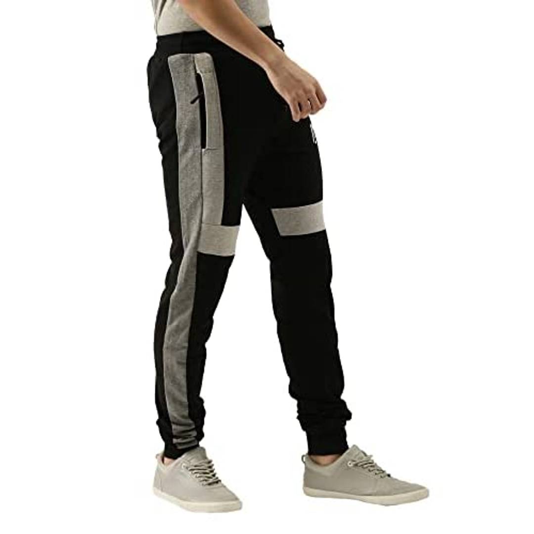 Buy Maniac Typographic Print Fitted Track Pants at Redfynd
