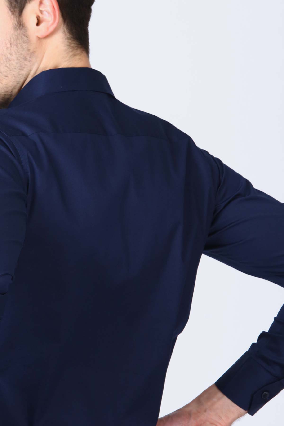 The Navy Blue – Cotton Shirt