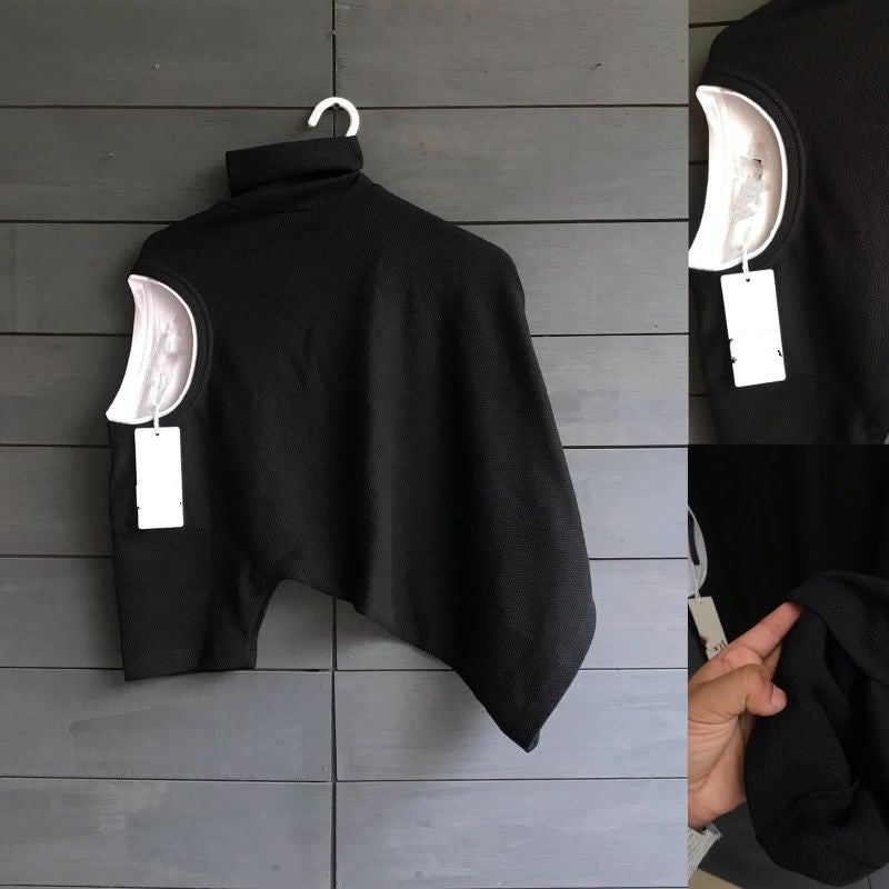 Popcorn Fabric Half Sleeve T-shirt