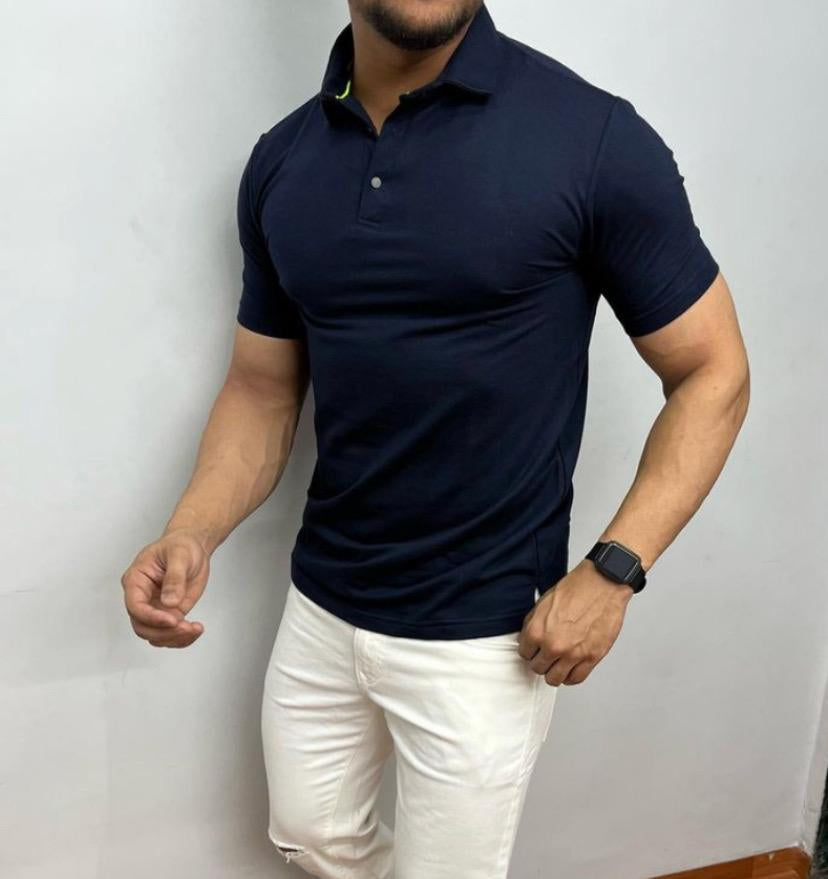 Solid Polo T Shirt