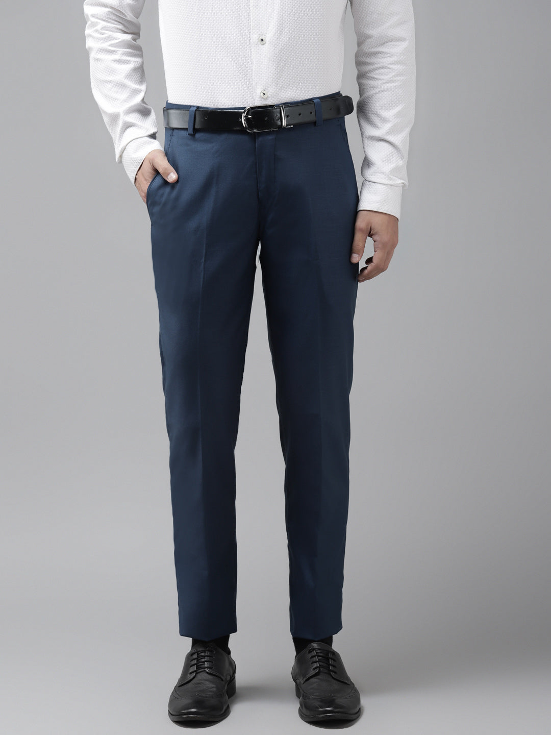 Formal Wear Cotton Blend Pants
